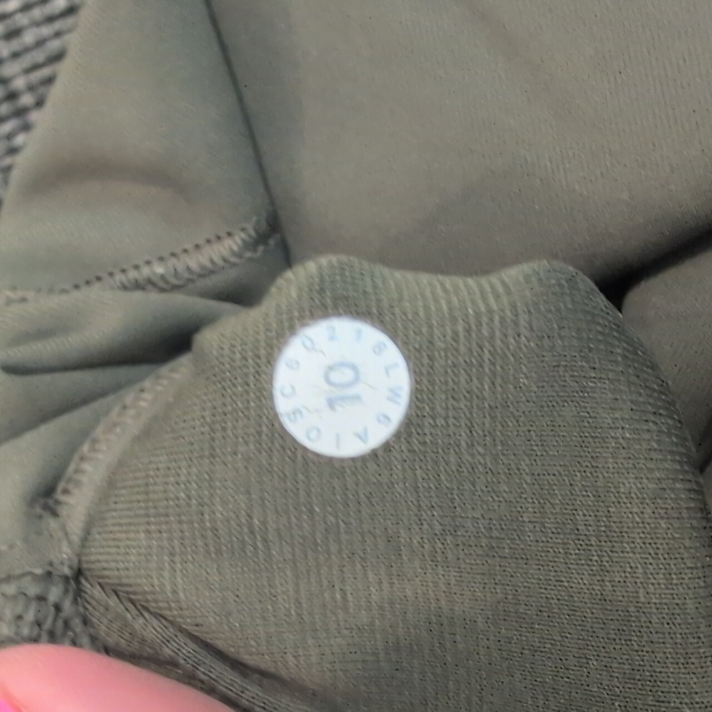 Lululemon Wunder Under Hi-Rise 1/2 Tight *17" Sage - Picture 6 of 9